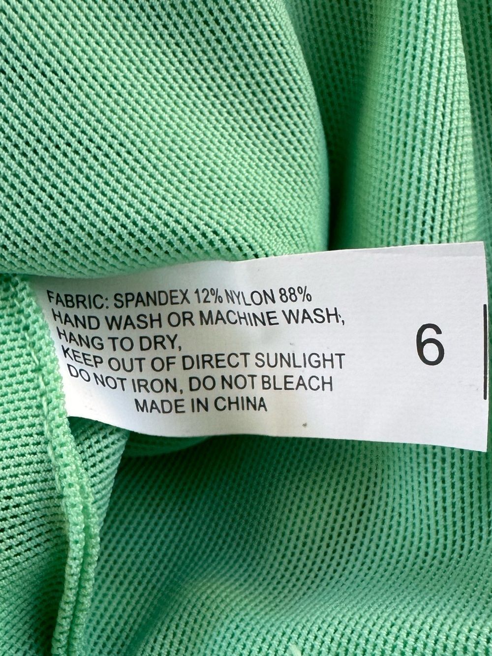 Cynthia Rowley Cabochon Studs Mesh Dress Pistachio Green Dress Size 6 New W Tags - Picture 8 of 15